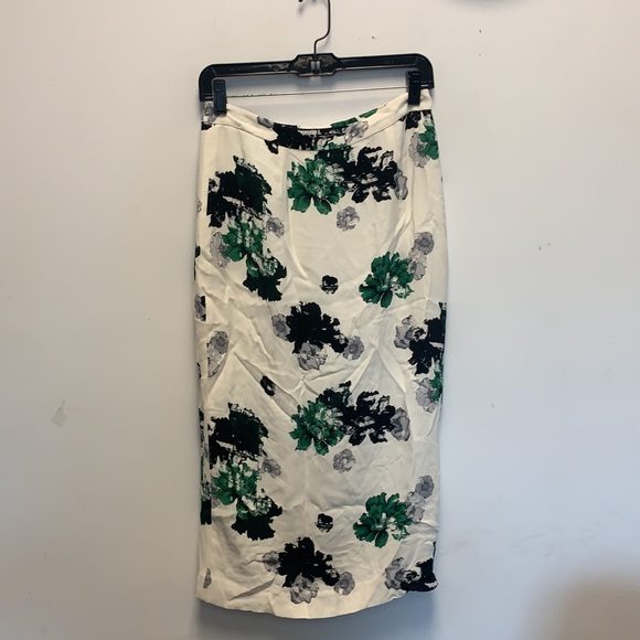 A.L.C Bell long floral print pencil skirt - Picture 6 of 8